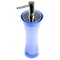 Soap Dispenser, Free Standing, Made From Thermoplastic Resins in Blue Finish